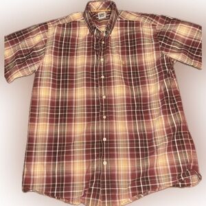Mens CINCH button down shirt size L